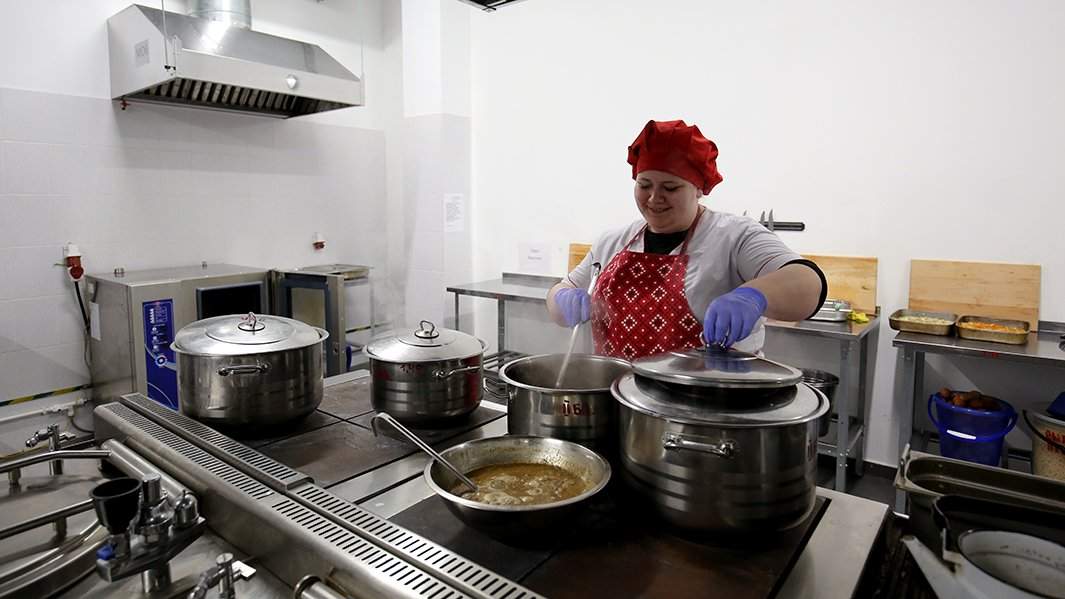 столовая школа повар