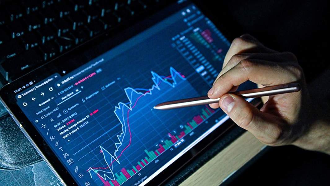 Трейдер во время удаленной работы