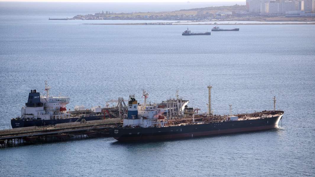 Танкеры в порту