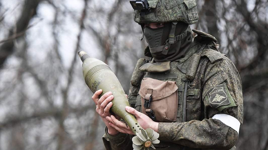 военнослужащий рф мина