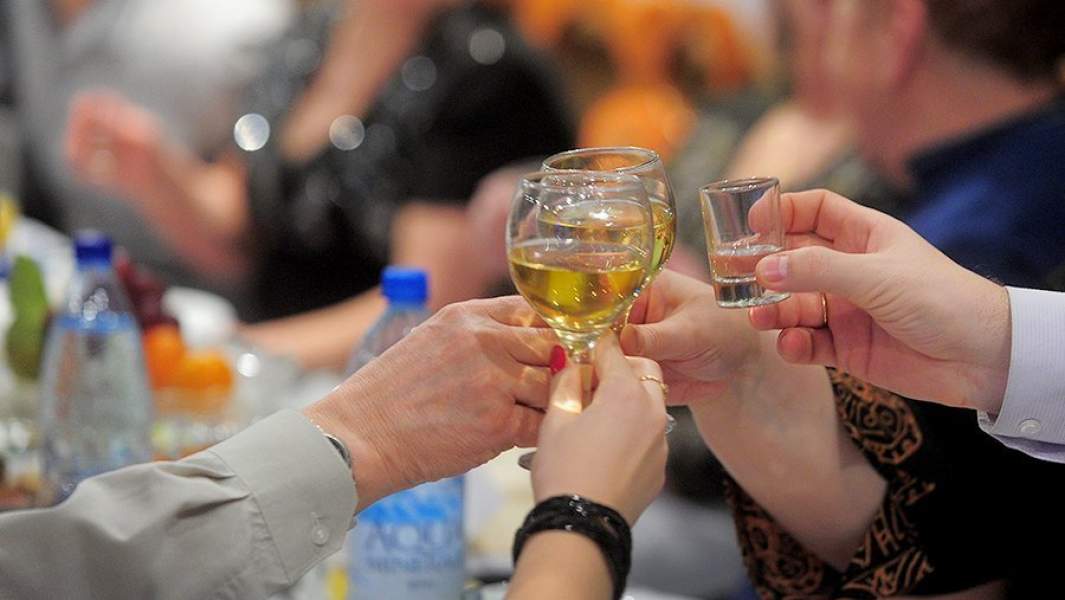 застолье Новый год