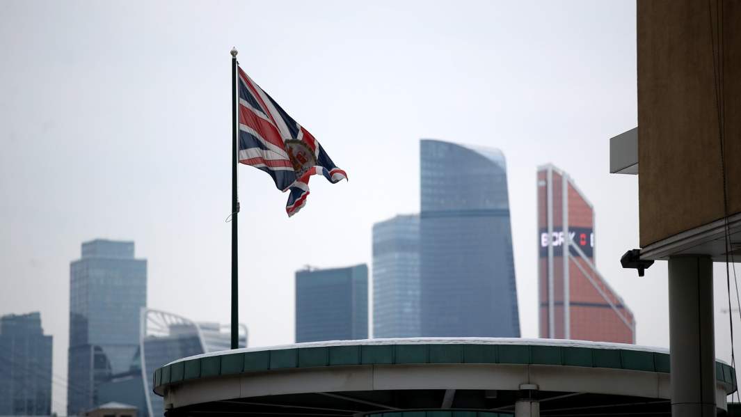 флаг велибритания москва