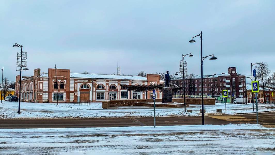 Площадь Ленина в Серпухове