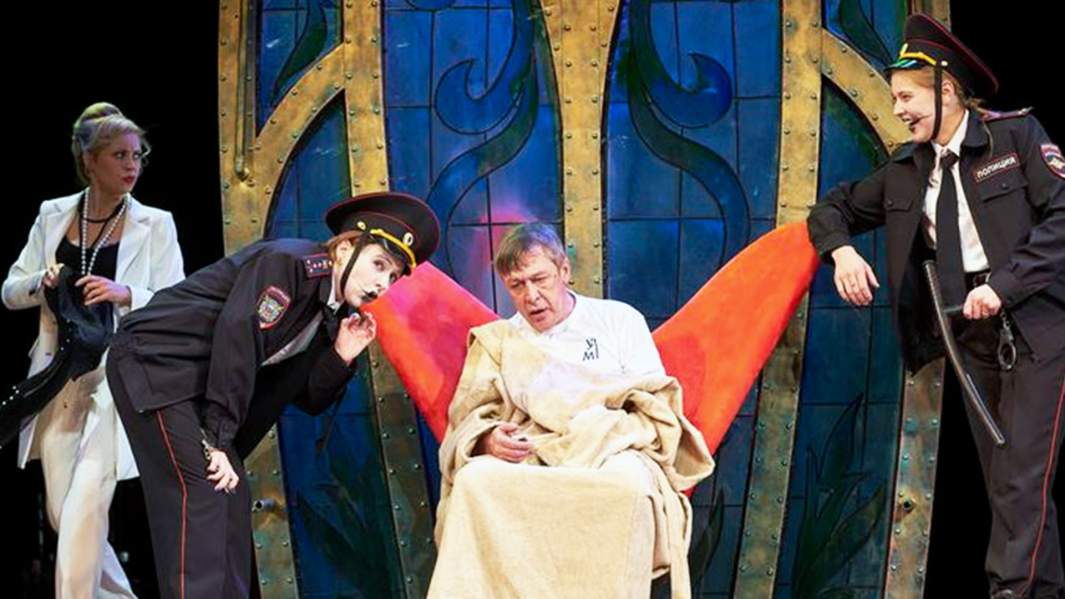 Михаил Ефремов в спектакле «Амстердам»