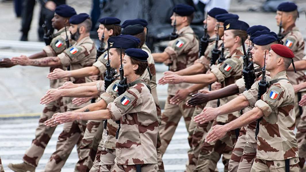 Военнослужащие Франции