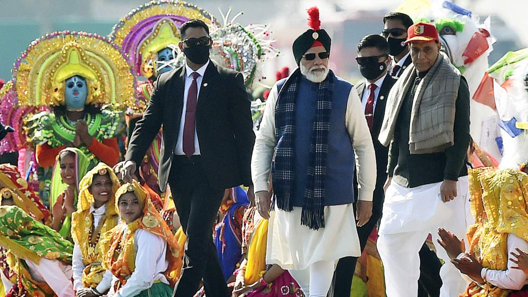 Премьер-министр Индии Нарендра Моди