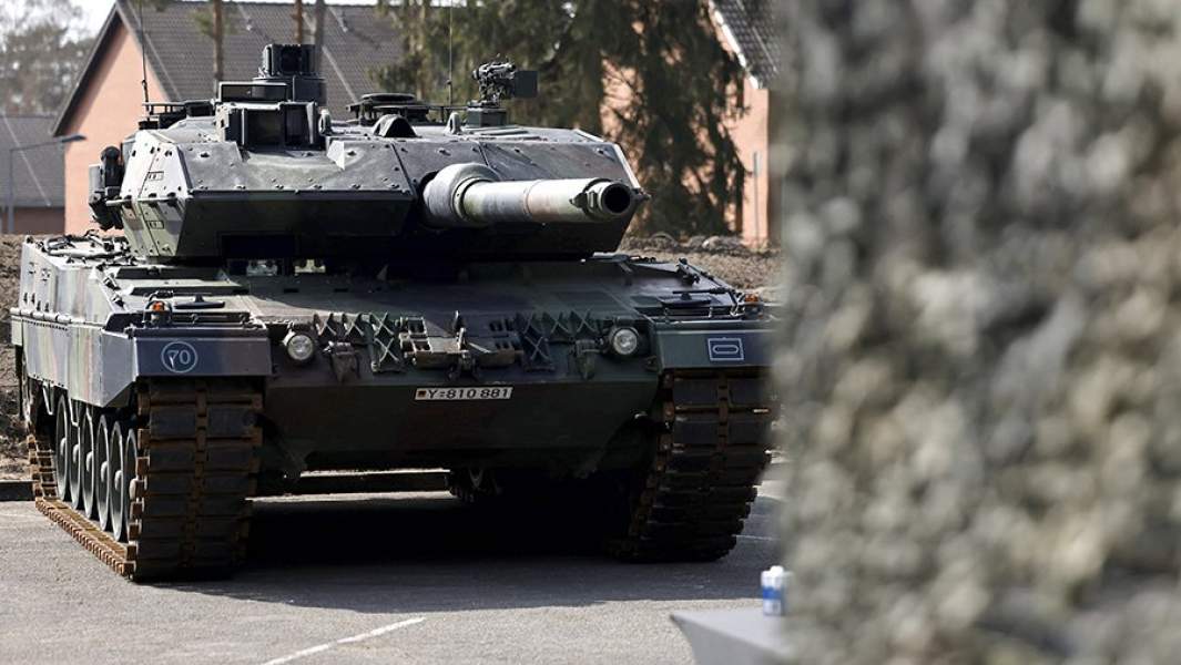 Немецкий танк Leopard 2A6