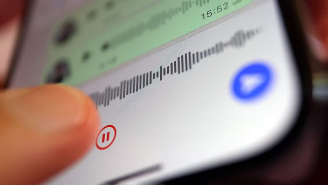 Голосовое сообщение в чате