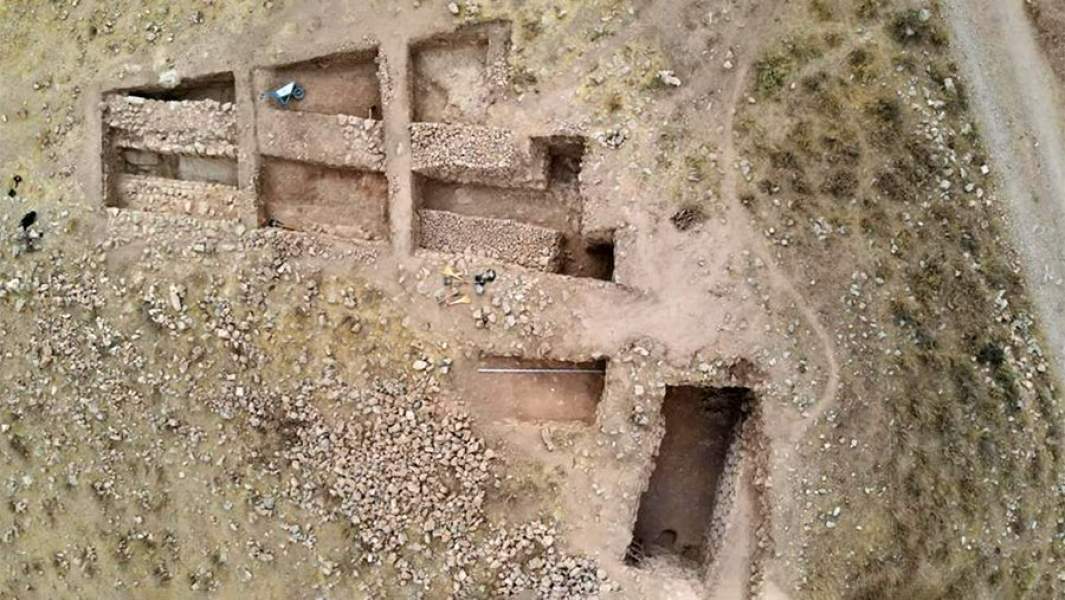 Раскопки крепости Узундара в Узбекистане