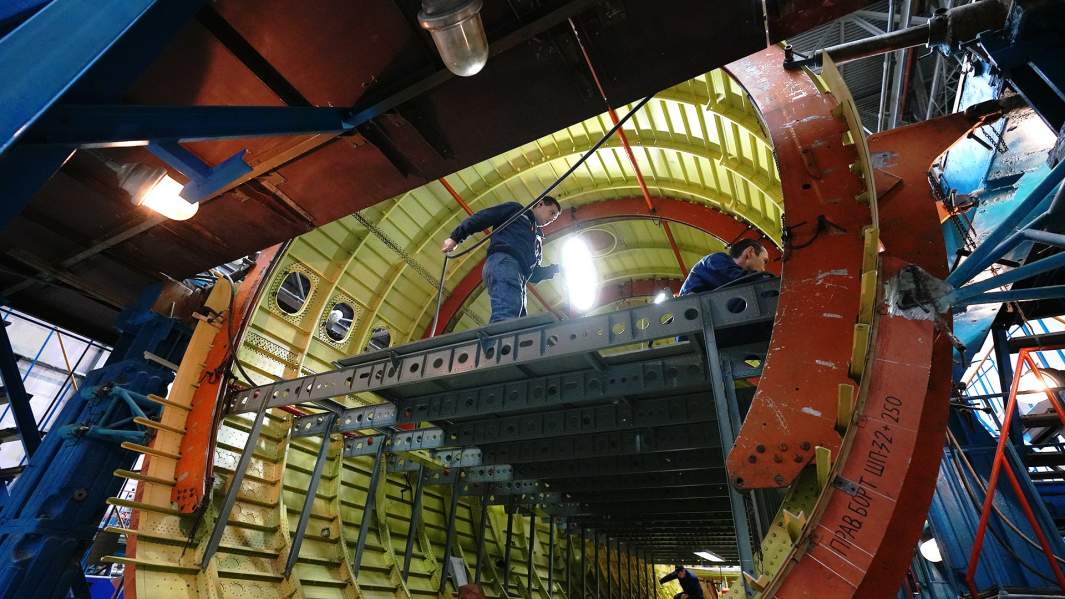 Самолет сборка