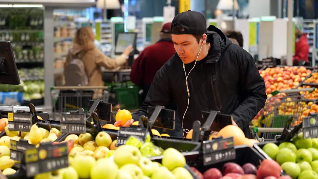 прилавок фрукты