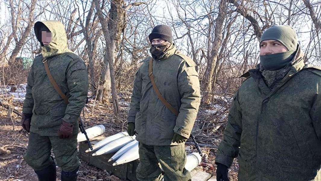 Работа расчета гаубицы «Гиацинт» у Марьинки