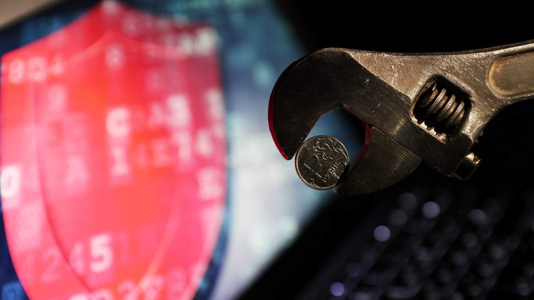 ключ рубль компьютер