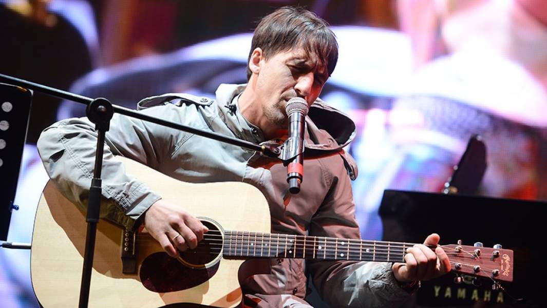 Артур Смольянинов на концерте в рамках Московского фестиваля «Книги России» на Красной площади