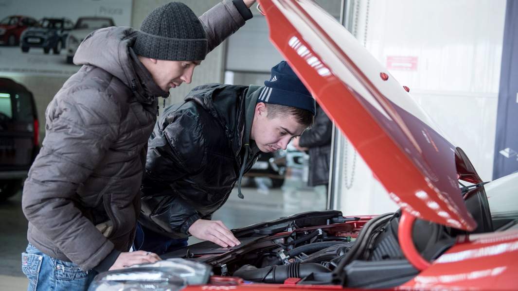 авто салон посетители