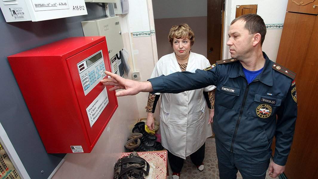 пожарный надзор в доме престарелых
