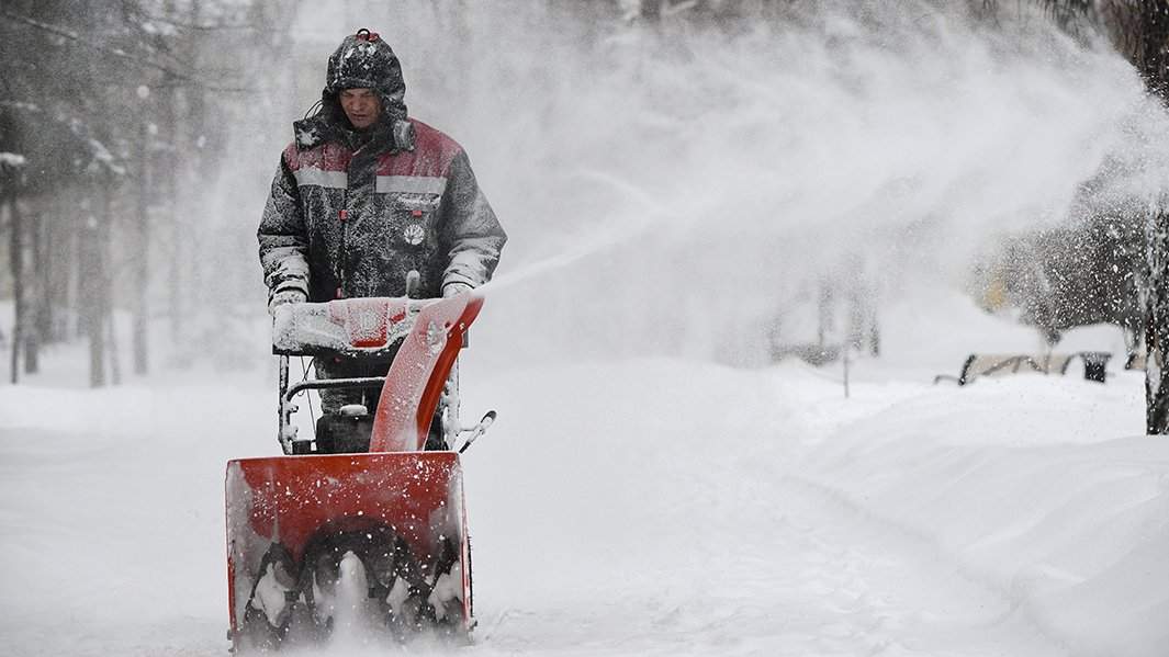 снег уборка