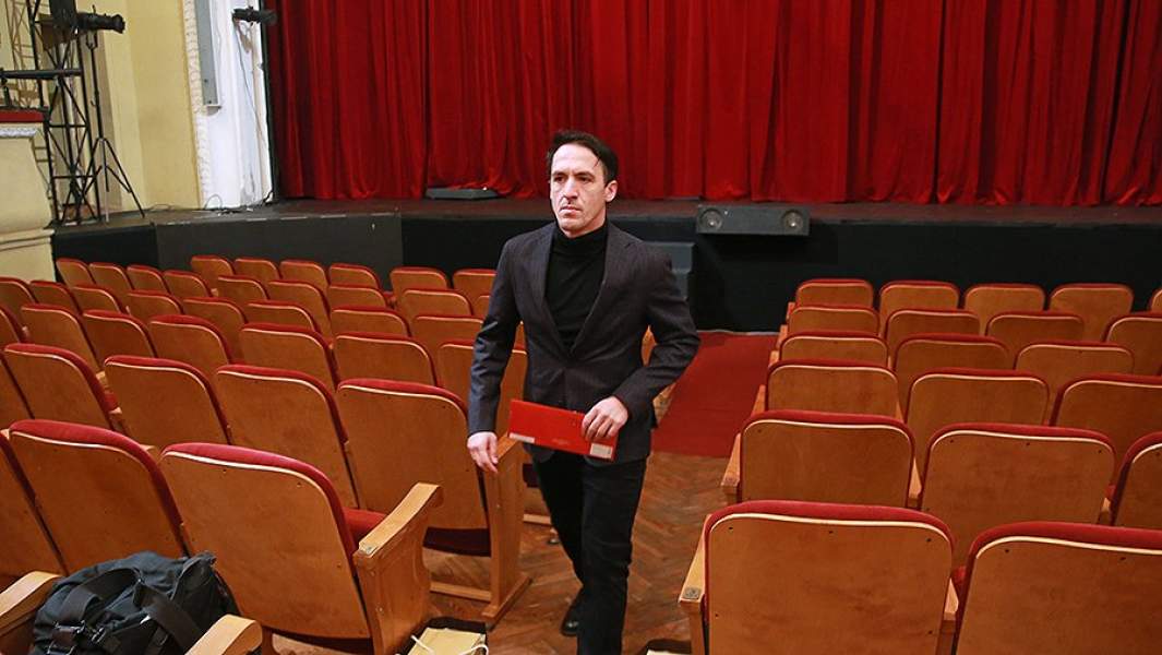 Артур Смольянинов на открытии нового 61-го театрального сезона в Московском театре «Современник