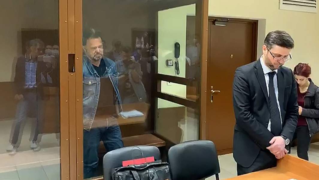 Бывший генеральный директор РКК «Энергия» Владимир Солнцев во время заседания Бабушкинского суда по избранию меры пресечения