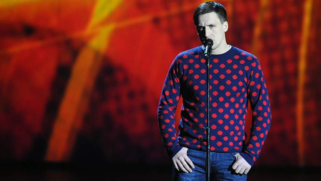 Артур Смольянинов во время церемонии вручения премии «Своя колея»