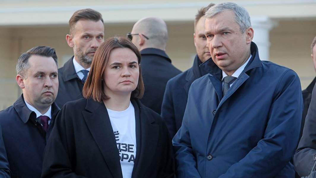 Светлана Тихановская и Павел Латушко