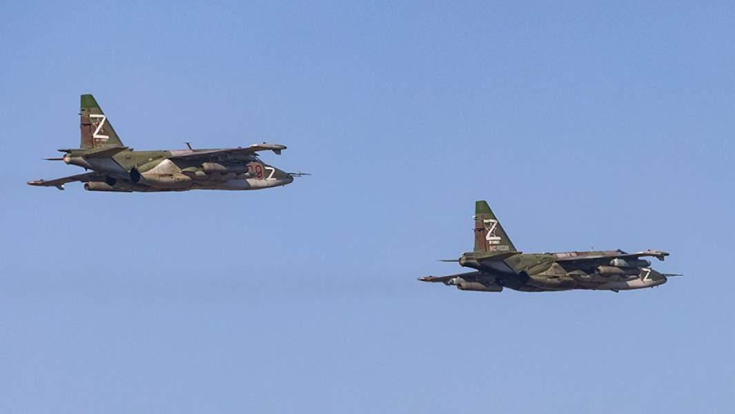 Штурмовики Су-25 ВКС России