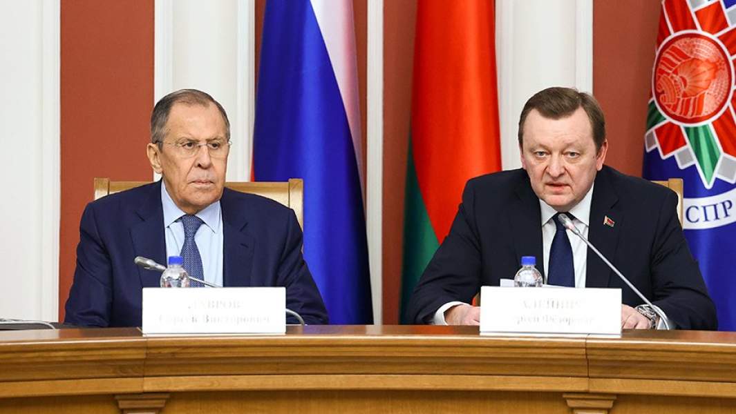 Сергей Лавров и Сергей Алейник
