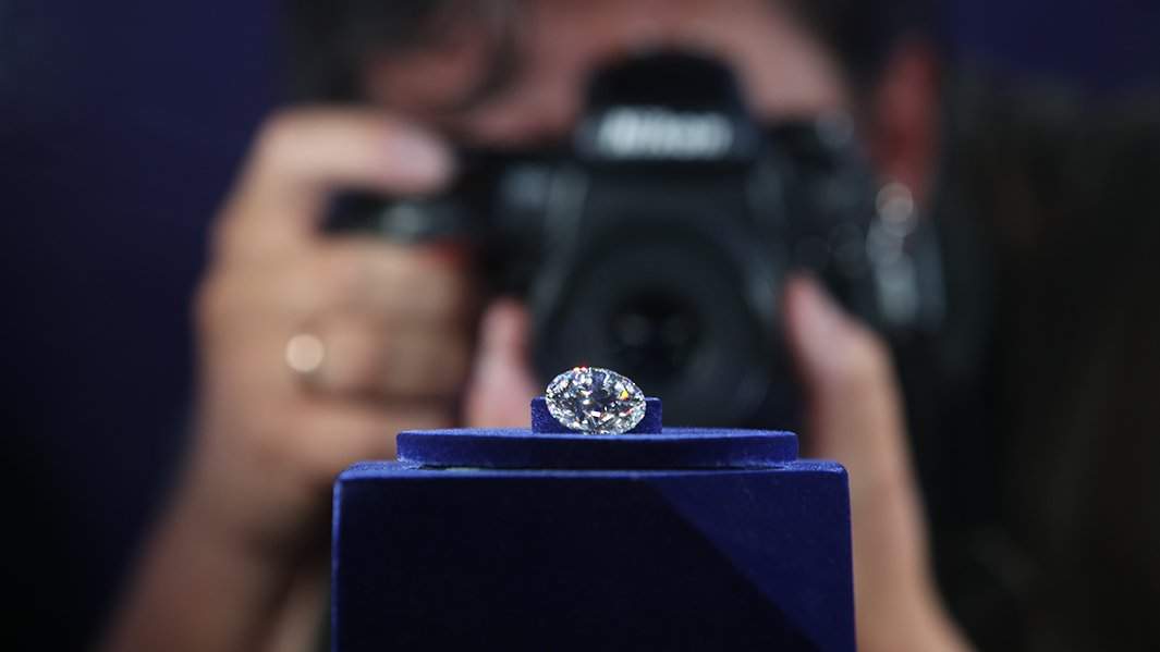 Алмаз из коллекции «Алросы»