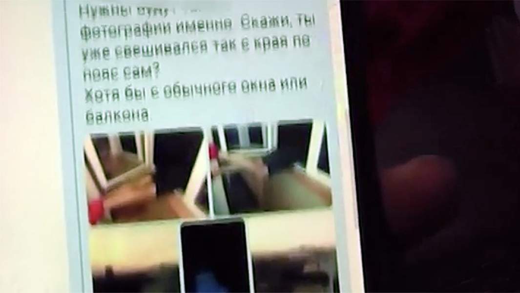 Скриншот переписки