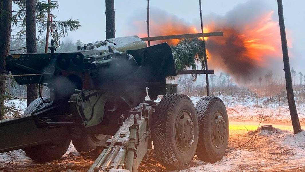 Нанесение ударов военнослужащими ВС РФ