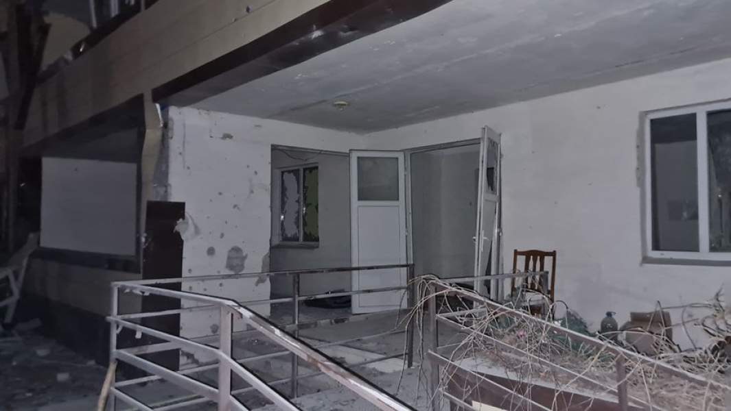 Разрушенная больница