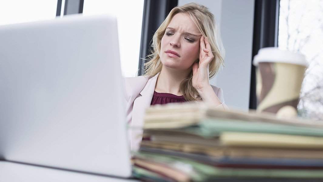 Женщина за работой