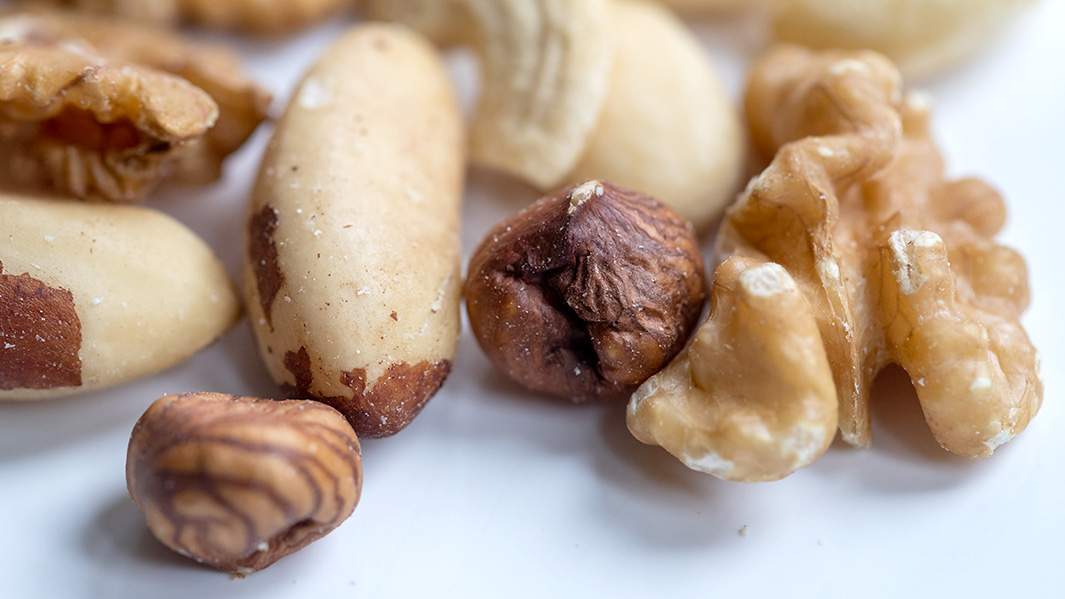 орехи перекус