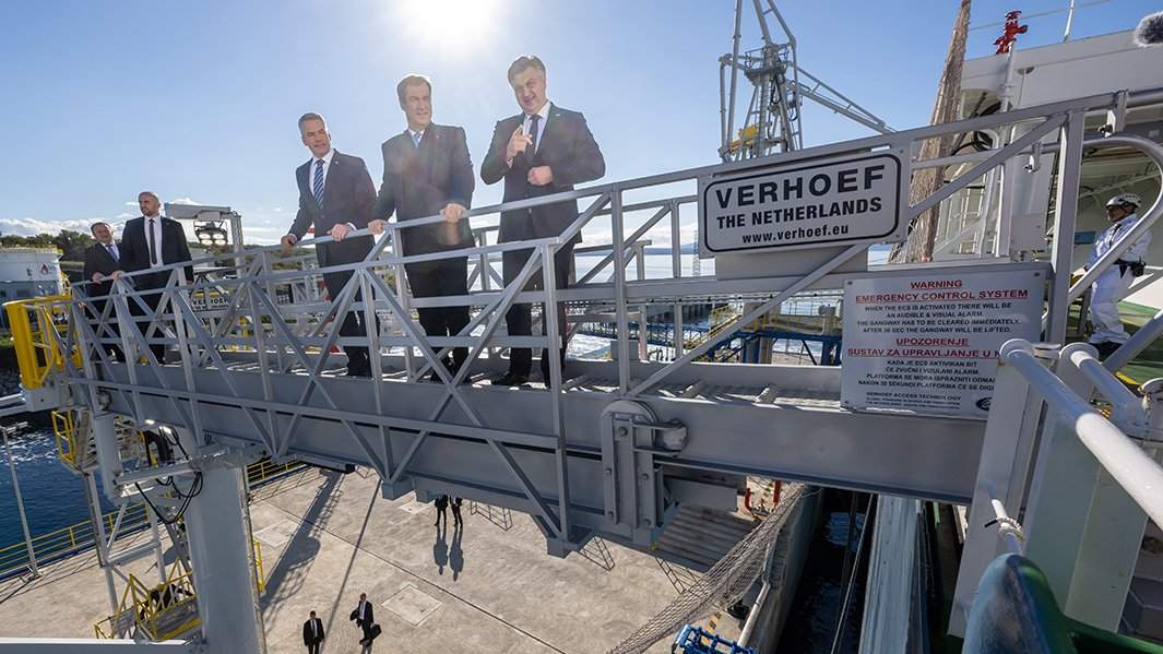 Терминал для СПГ в Хорватии