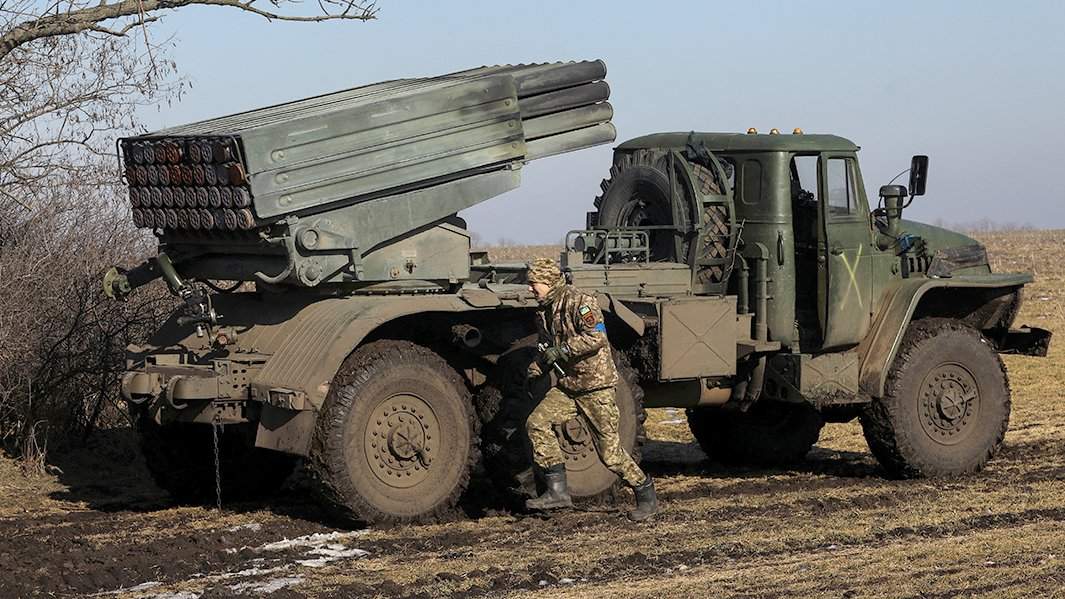 реактивная система залпового огня БМ-21 Град