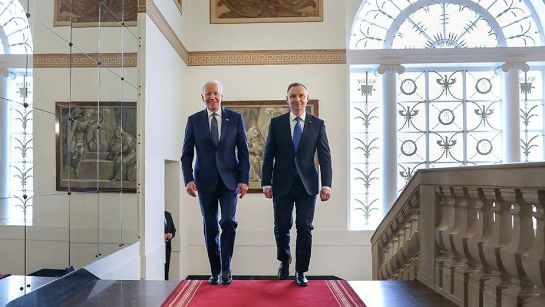 Президенты Джо Байден и Анджей Дуда