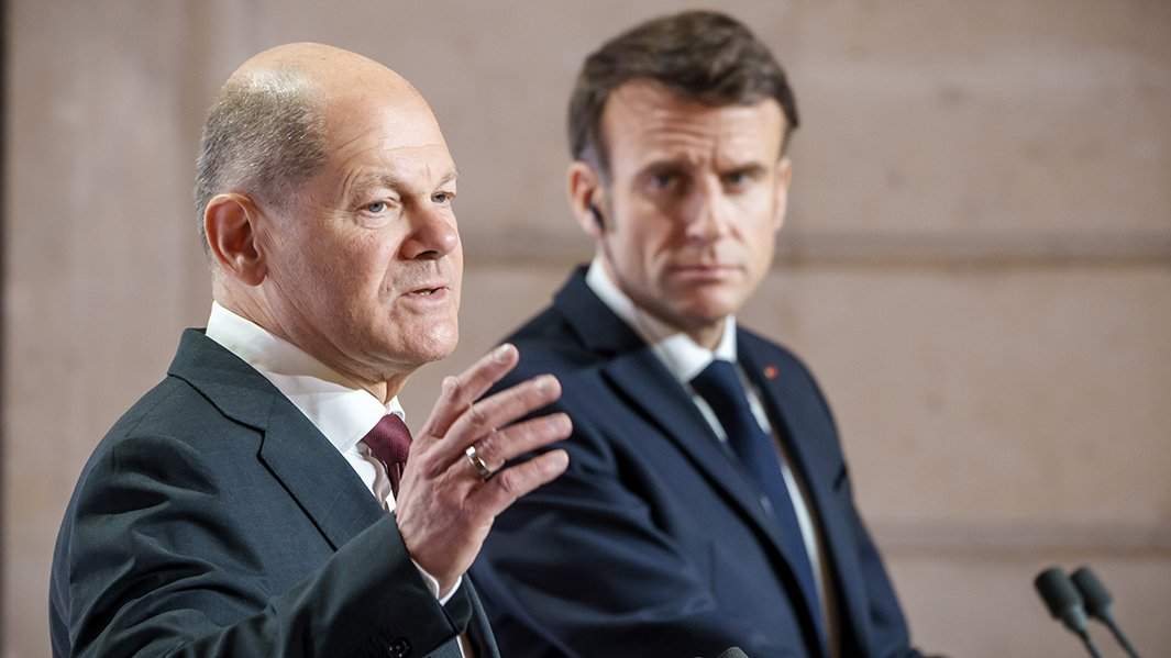 Шольц и Макрон