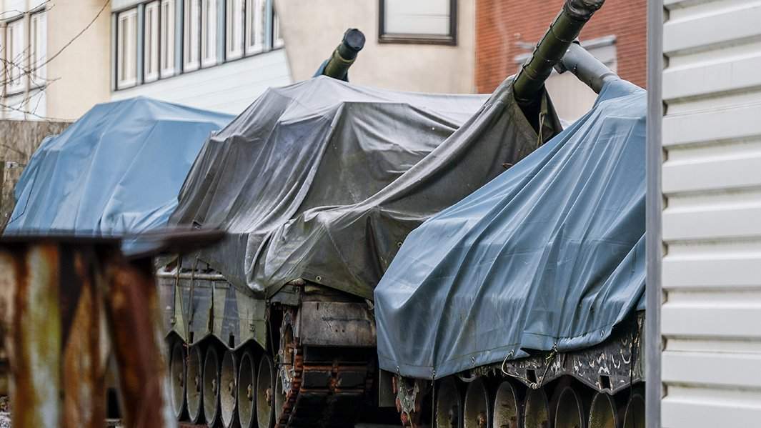 Списанные танки Leopard 1