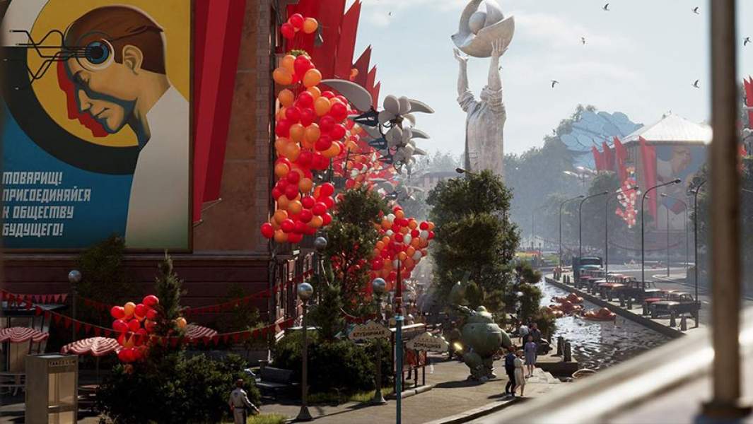 Скриншот из игры Atomic Heart