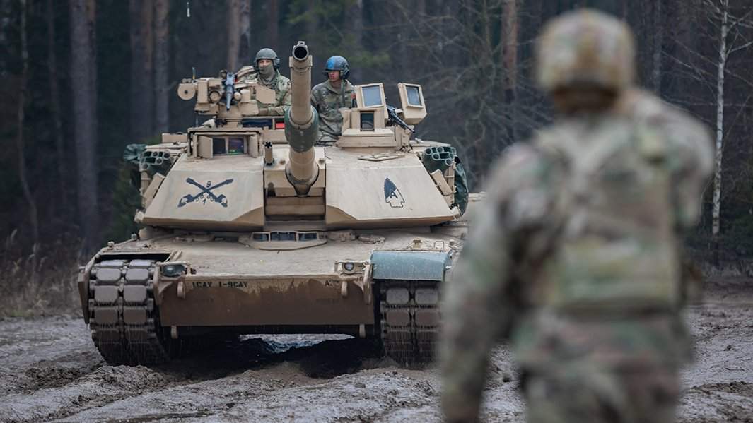 танк абрамс польша