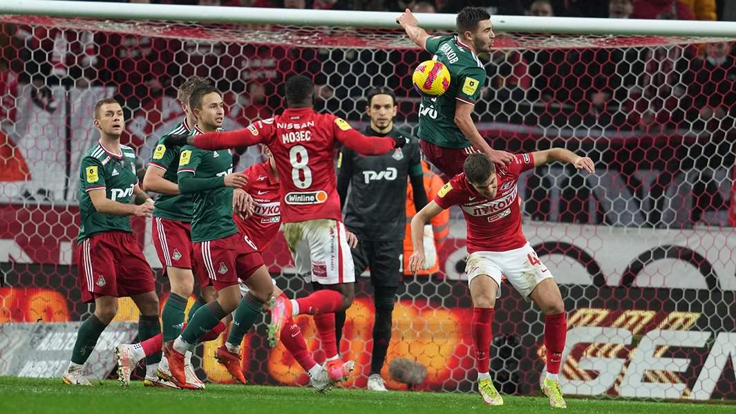 Матч между ФК «Спартак» и ФК «Локомотив»