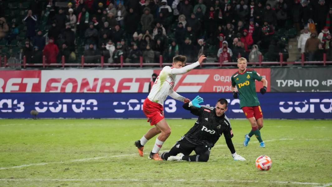 Матч «Локомотива» со «Спартаком»