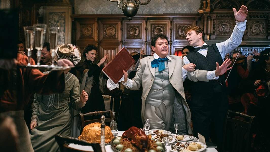 Кадр из сериала «Шаляпин»