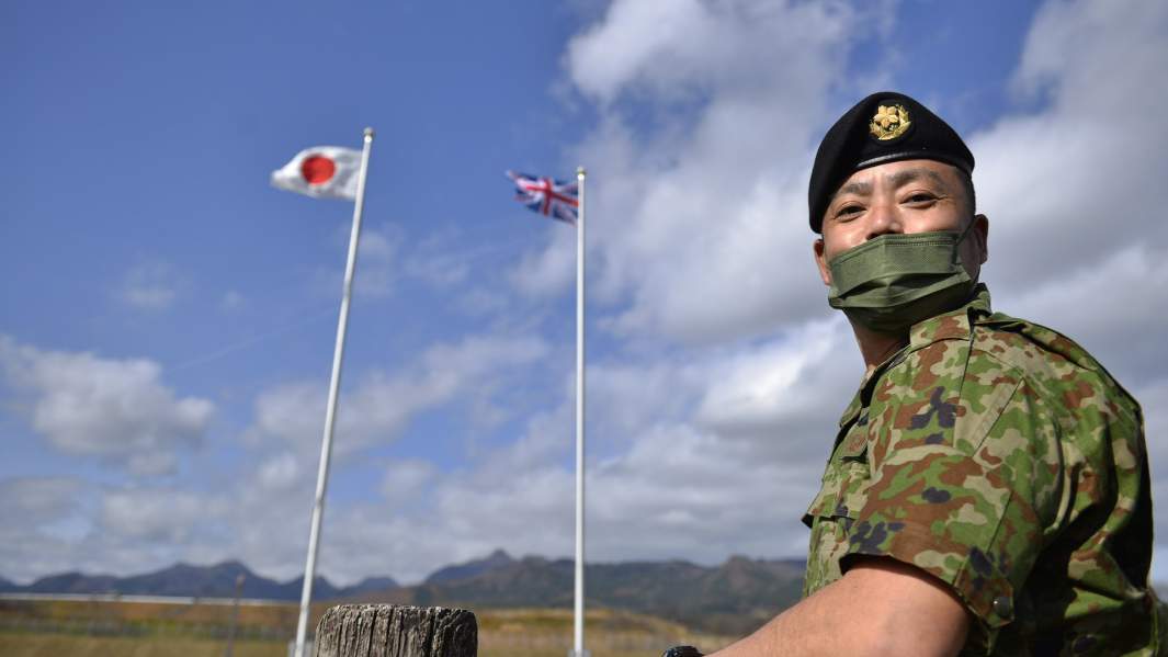 японский военный