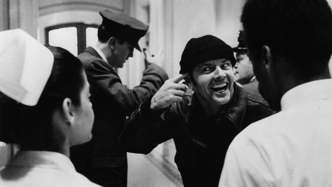 Кадр из фильма «Пролетая над гнездом кукушки»