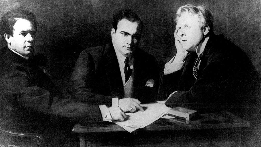 Титта Руффо, Энрико Карузо и Федор Шаляпин