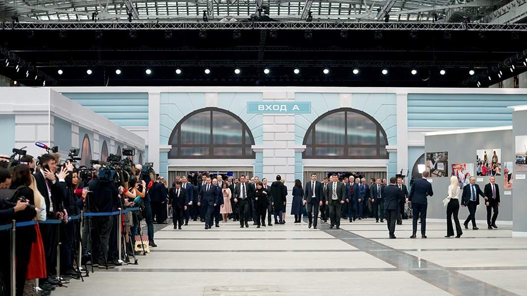 гостиный двор путин обращение