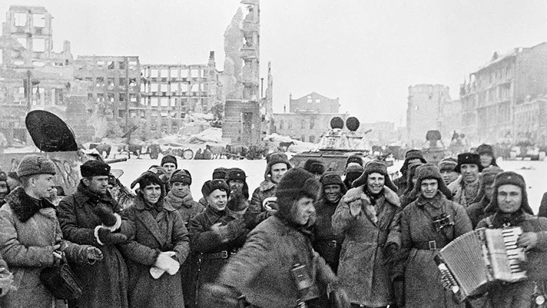 Сталинград, февраль 1943 года. В освобожденном городе