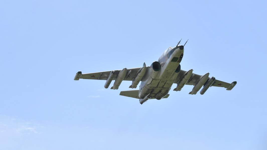 Штурмовик ВКС РФ Су-25