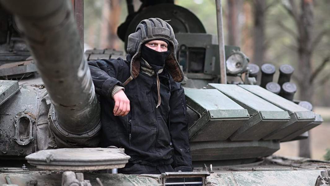 Танкисты Вооруженных сил РФ в южном секторе специальной военной операции